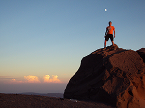 Tony on Mt Hood