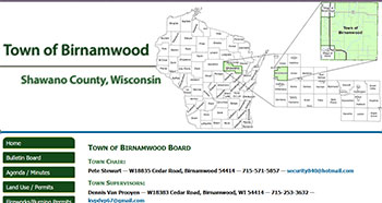 Town of Birnamwood, Shawano County, WI