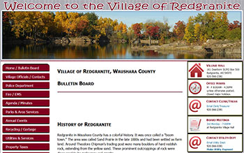 Village of Redgranite, Waushara County